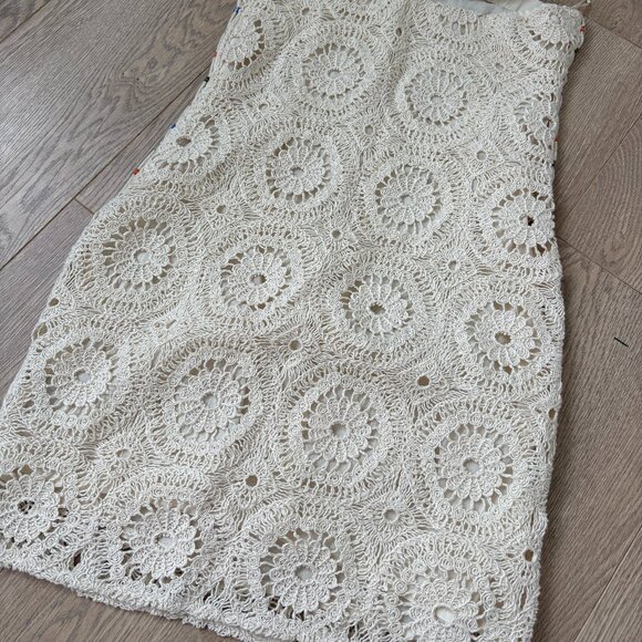 Zara Embroidered Strapless Dress - Picture 3 of 3